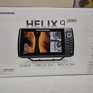 Hummingbird HELIX 9 G4N Marine Fish Finder - Black